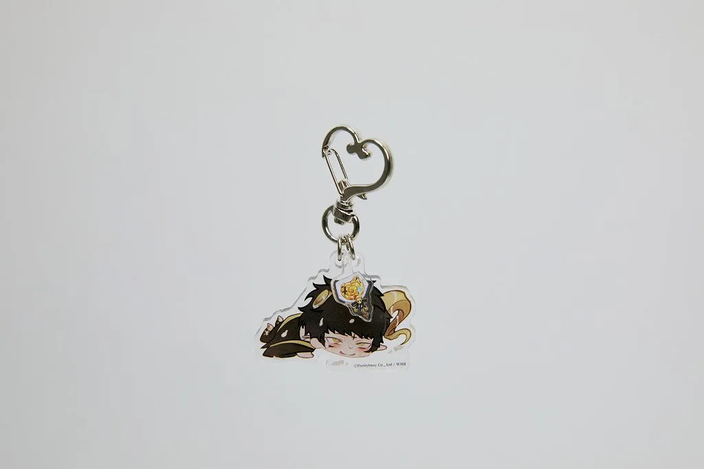 (Goods - Key Chain) What in "HELL" is bad? Peak Acrylic Key Chain Chibi Mammon