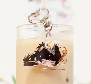 (Goods - Key Chain) What in "HELL" is bad? Peak Acrylic Key Chain Chibi Mammon