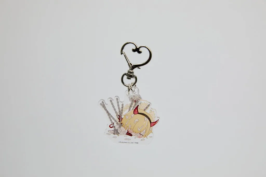 (Goods - Key Chain) What in "HELL" is bad? Peak Acrylic Key Chain Chibi Raphael