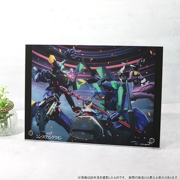 (Goods - Ornament) Evangelion Acrylic Panel Evangelion 13, Pachinko Shin Evangelion