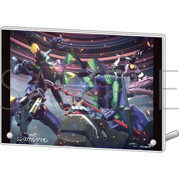 (Goods - Ornament) Evangelion Acrylic Panel Evangelion 13, Pachinko Shin Evangelion