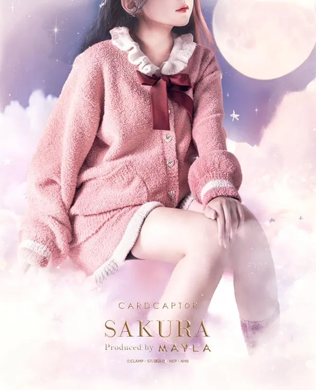(Goods - Other Apparel) CARDCAPTOR SAKURA ICONIQUE LOUNGE WEAR [RD] Ribboned Rose