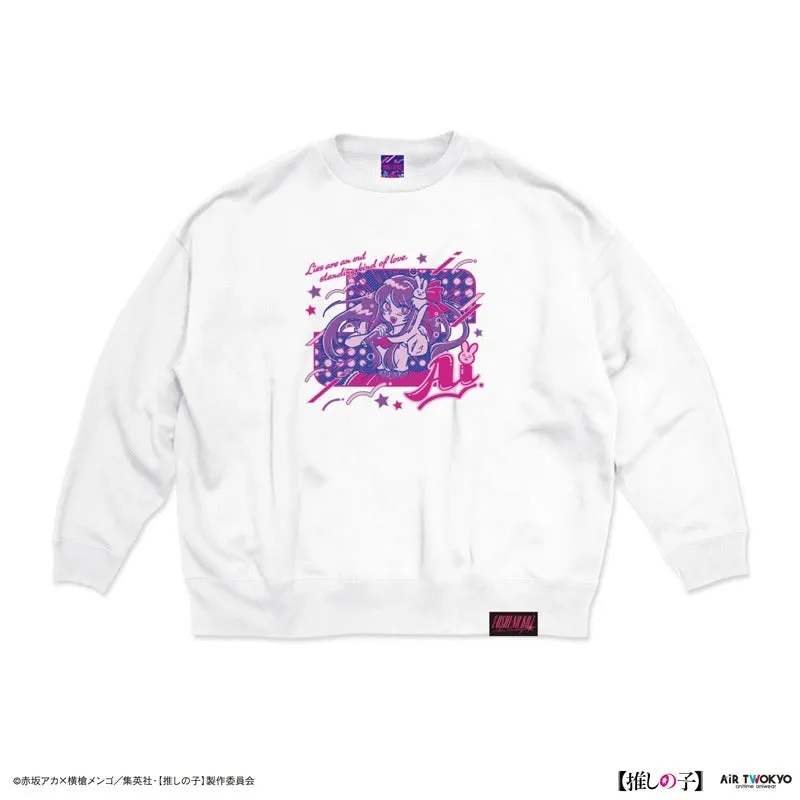 (Goods - Outerwear) Oshi no Ko Vol. 1 Retro Pop Sweatshirt 1 (Ai) XXL