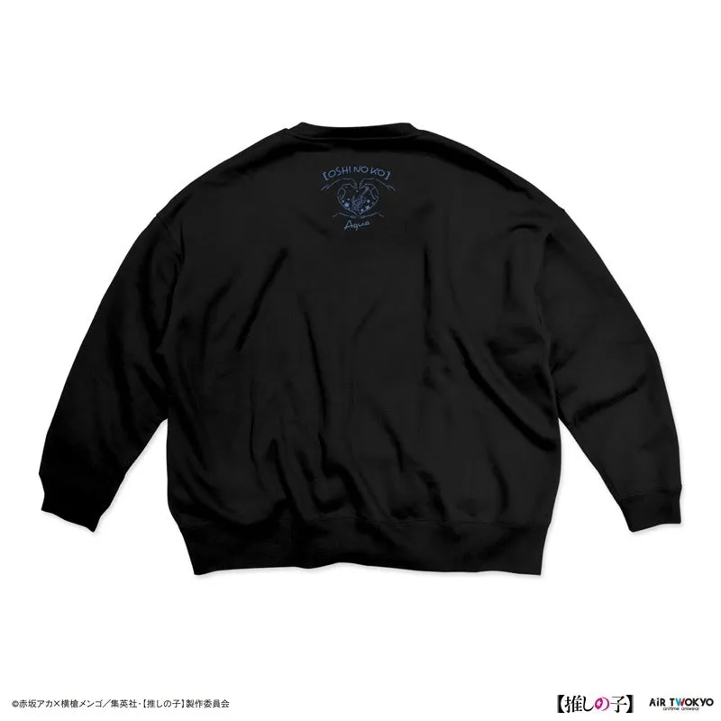 (Goods - Outerwear) Oshi no Ko Vol. 1 Retro Pop Sweatshirt 2 (Aqua) XL