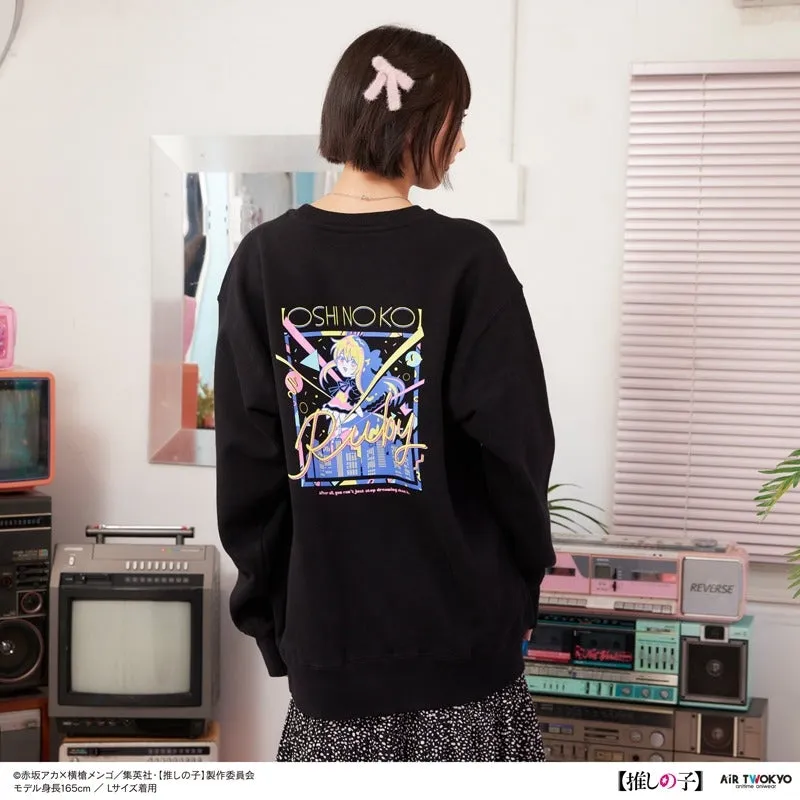 (Goods - Outerwear) Oshi no Ko Vol. 1 Retro Pop Sweatshirt 3 (Ruby) L