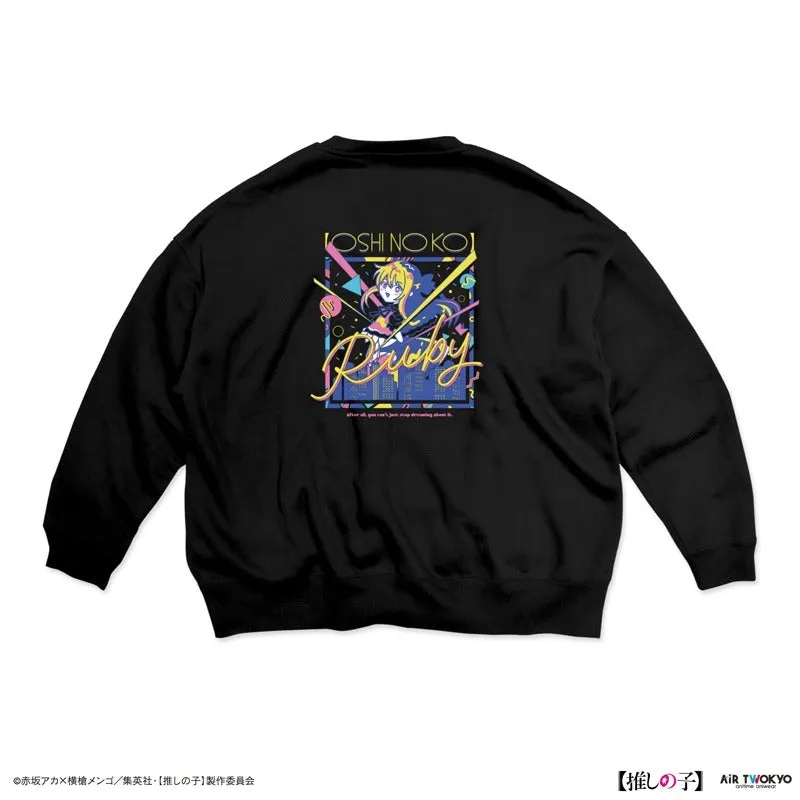 (Goods - Outerwear) Oshi no Ko Vol. 1 Retro Pop Sweatshirt 3 (Ruby) XXL