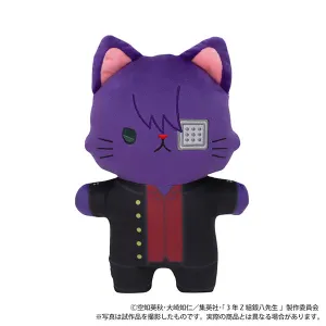 (Goods - Plush) 3-Z GINPACHI SENSEI withCAT Flat Plush With Eye Mask Shinsuke Takasugi