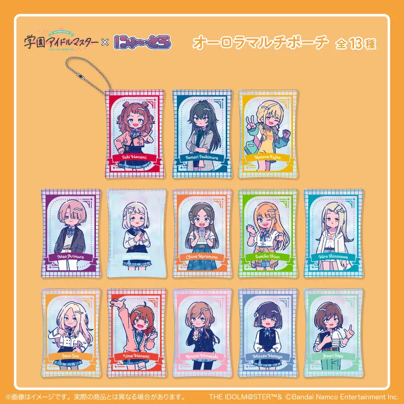 (Goods - Pouch) Gakuen iDOLM@STER Iridescent Multi-purpose Pouch J Ume Hanami