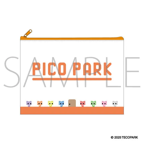 (Goods - Pouch) PICO PARK Flat Pouch