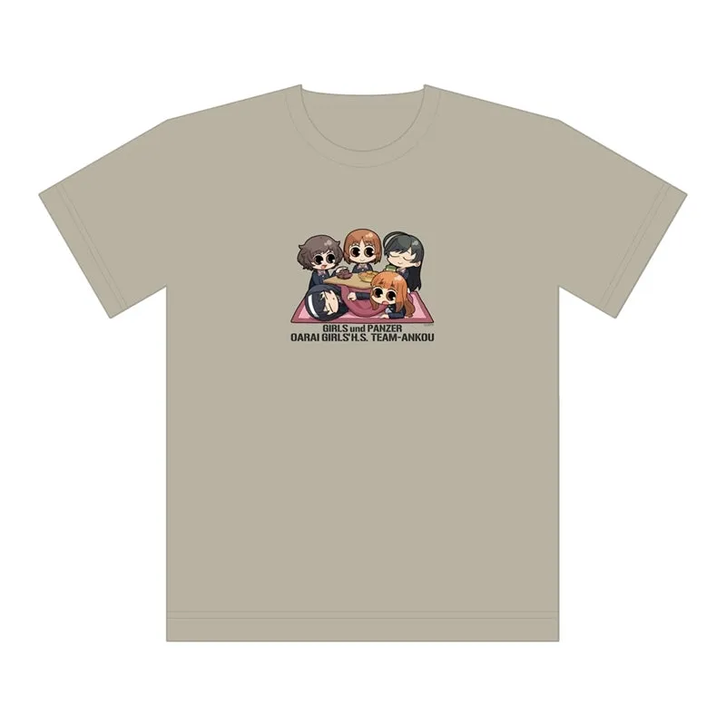 (Goods - Shirt) Girls und Panzer das Finale T-shirt (Anglerfish Team/Kotatsu) XL Size