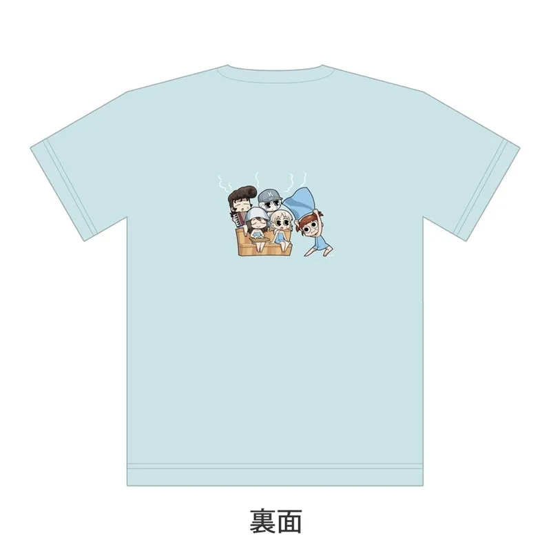 (Goods - Shirt) Girls und Panzer das Finale T-shirt (Continuation High School/Sauna) XL Size