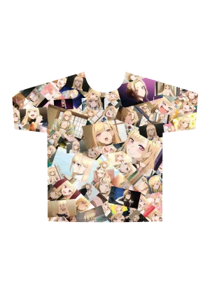 (Goods - Shirt) My Dress-Up Darling Marin Kitagawa Fan All Over Graphic T-Shirt