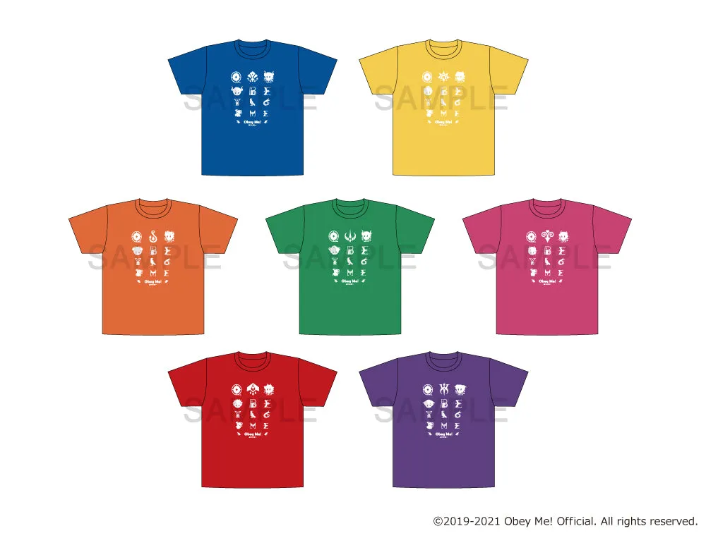(Goods - Shirt) Obey Me! Official T-Shirt L Size Lucifer