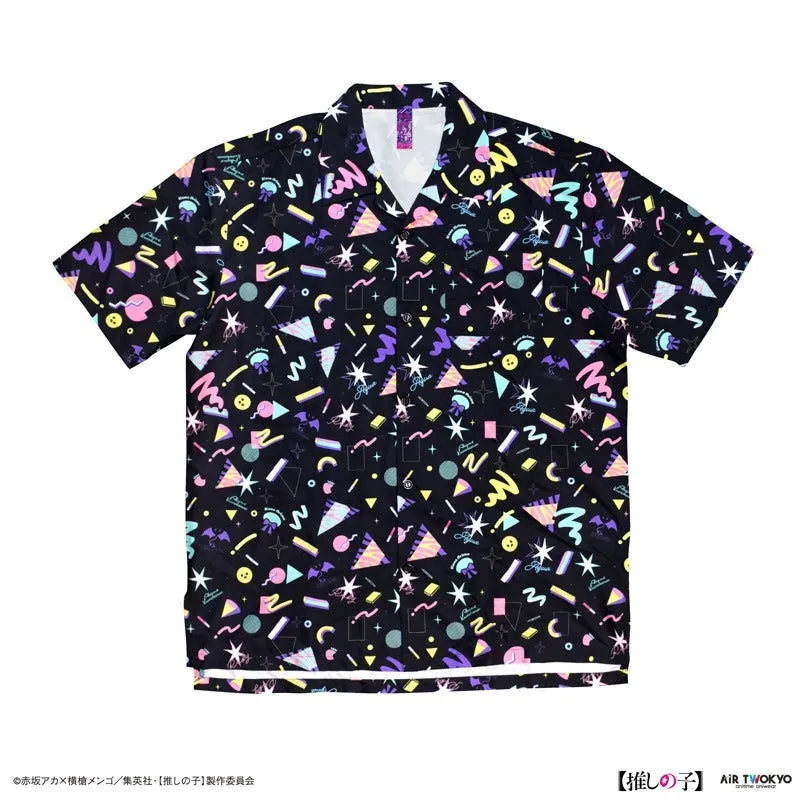 (Goods - Shirt) Oshi no Ko Vol. 1 Open Neck Color Shirt XL