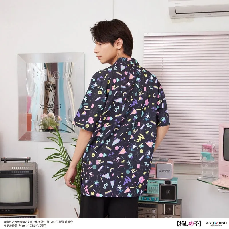 (Goods - Shirt) Oshi no Ko Vol. 1 Open Neck Color Shirt XL