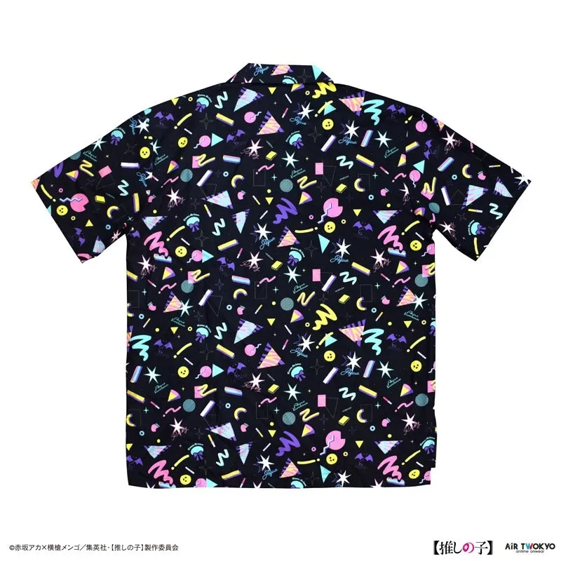 (Goods - Shirt) Oshi no Ko Vol. 1 Open Neck Color Shirt XL