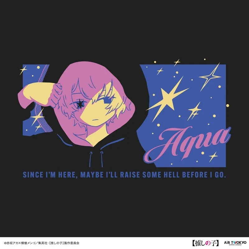 (Goods - Shirt) Oshi no Ko Vol. 1 Retro Pop T-shirt 2 (Aqua) L