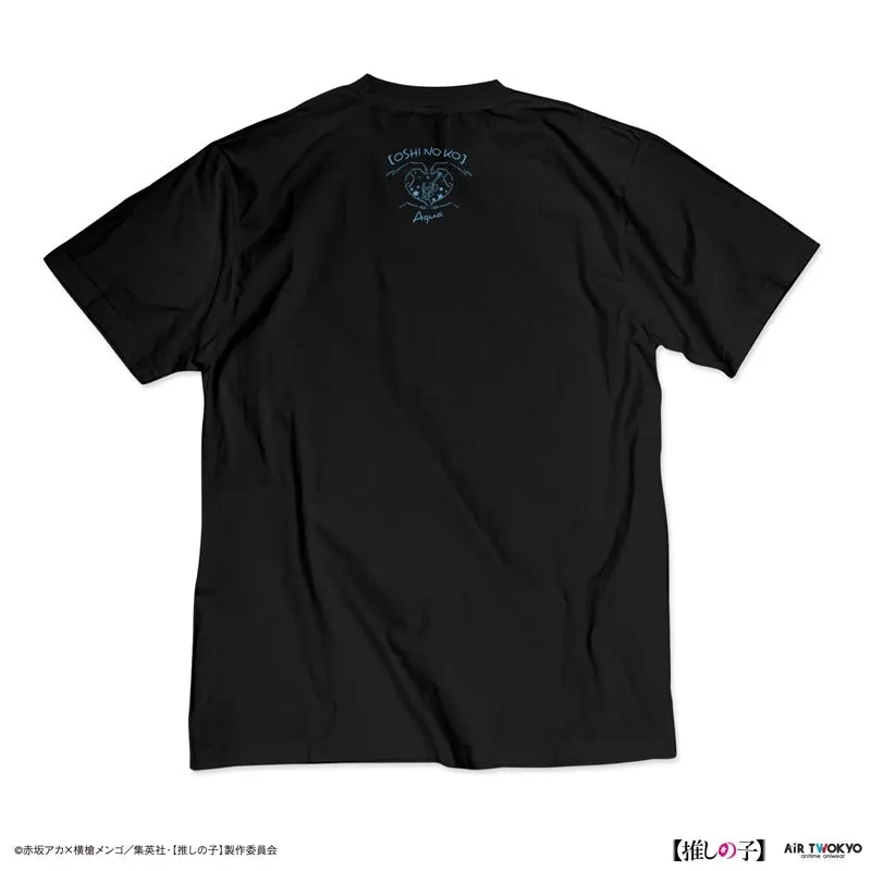 (Goods - Shirt) Oshi no Ko Vol. 1 Retro Pop T-shirt 2 (Aqua) M
