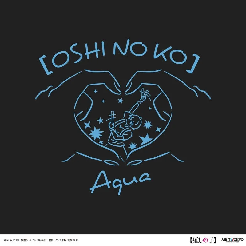 (Goods - Shirt) Oshi no Ko Vol. 1 Retro Pop T-shirt 2 (Aqua) M