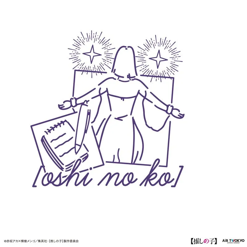 (Goods - Shirt) Oshi no Ko Vol. 1 Retro Pop T-shirt 6 (Akane Kurokawa) L
