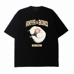 (Goods - Shirt) SPY x FAMILY AMICIS Afternoon Nap T-shirt Black S Size