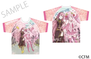 (Goods - Shirt)Sakura Miku  Hirohako Full Graphic T-shirt Hirosaki 2025 - Art by wogura