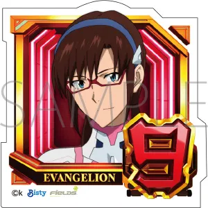 (Goods - Sticker) Evangelion Die-cut Sticker Normal Pattern (9. Mari Illustrious Makinami), Pachinko Shin Evangelion