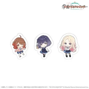 (Goods - Sticker) THE IDOLM@STER "All times, All places,ChoChoiNoChoi" Mini Sticker (Ume Hanami & Misuzu Hataya & Sena Juo)