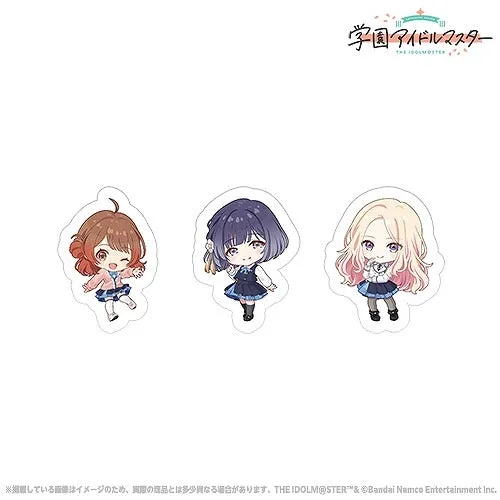 (Goods - Sticker) THE IDOLM@STER "All times, All places,ChoChoiNoChoi" Mini Sticker (Ume Hanami & Misuzu Hataya & Sena Juo)
