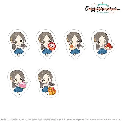 (Goods - Sticker) THE IDOLM@STER "All times, All places,ChoChoiNoChoi" Random Mini Sticker China Kuramoto