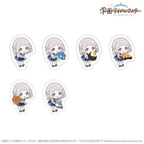 (Goods - Sticker) THE IDOLM@STER "All times, All places,ChoChoiNoChoi" Random Mini Sticker Lilja Katsuragi