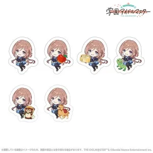 (Goods - Sticker) THE IDOLM@STER "All times, All places,ChoChoiNoChoi" Random Mini Sticker Rinami Himesaki