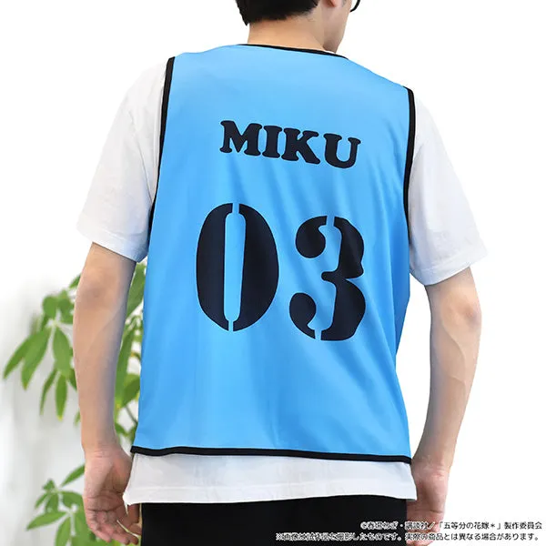 (Goods - T-shirt) The Quintessential Quintuplets Bib Miku Nakano