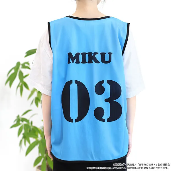 (Goods - T-shirt) The Quintessential Quintuplets Bib Miku Nakano