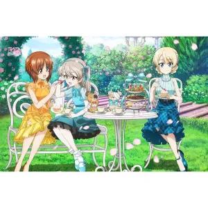 (Goods - Towel) Girls und Panzer das Finale Towelket feat. Exclusive Art (Tea Party)