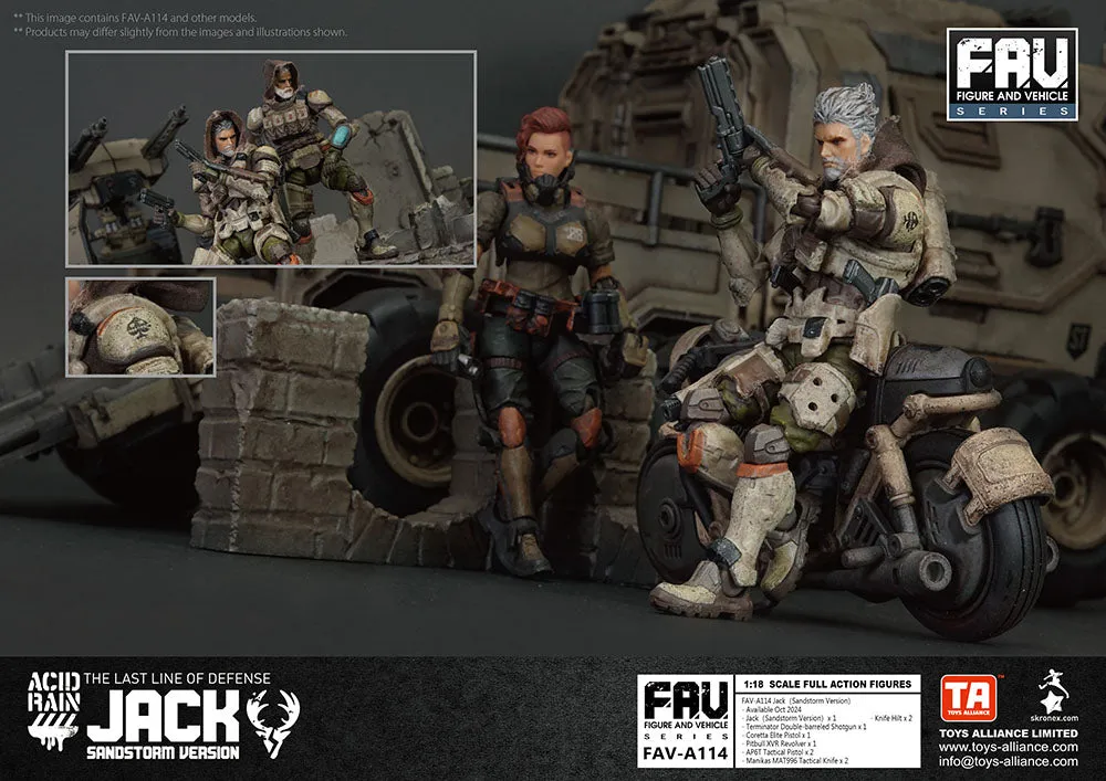 [Pre-order] Acid Rain World - FAV-A114 Jack (Sandstorm Version) 1/18 Action Figure Toys Alliance Limited