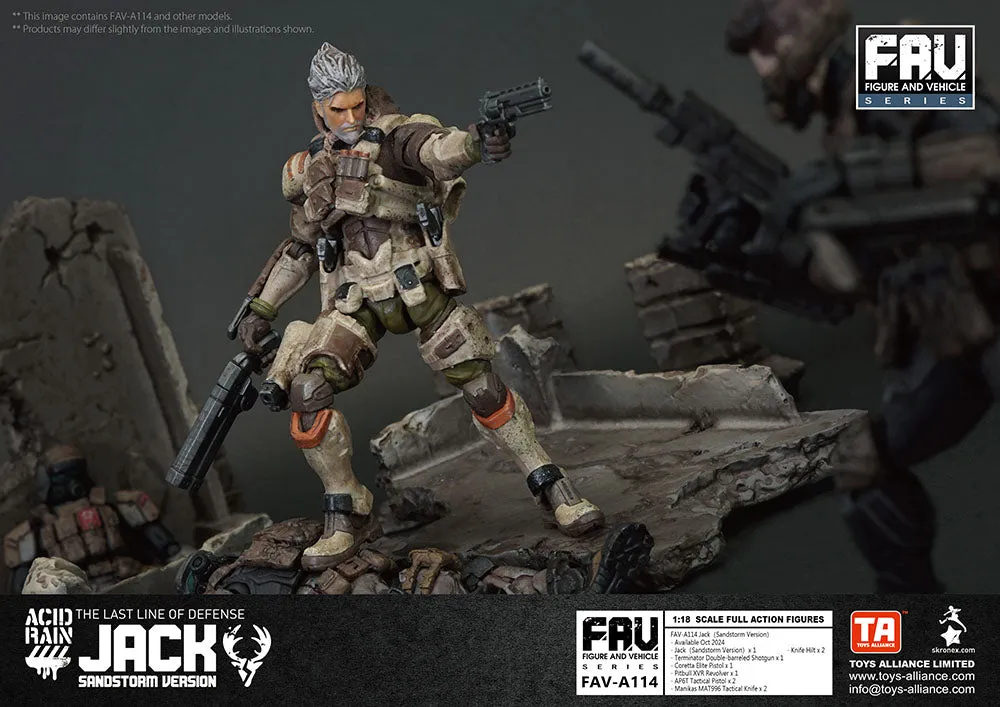 [Pre-order] Acid Rain World - FAV-A114 Jack (Sandstorm Version) 1/18 Action Figure Toys Alliance Limited