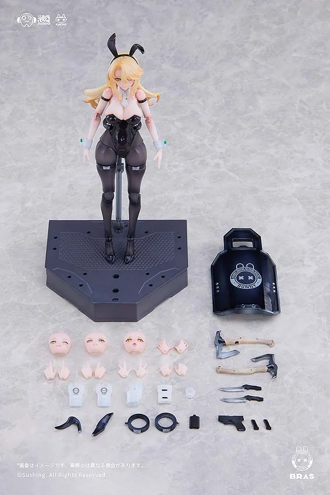 [Pre-order] BUNNY RAPID ACTION SQUAD - Guardian Erena 1/12 Scale Action Figure Sushing