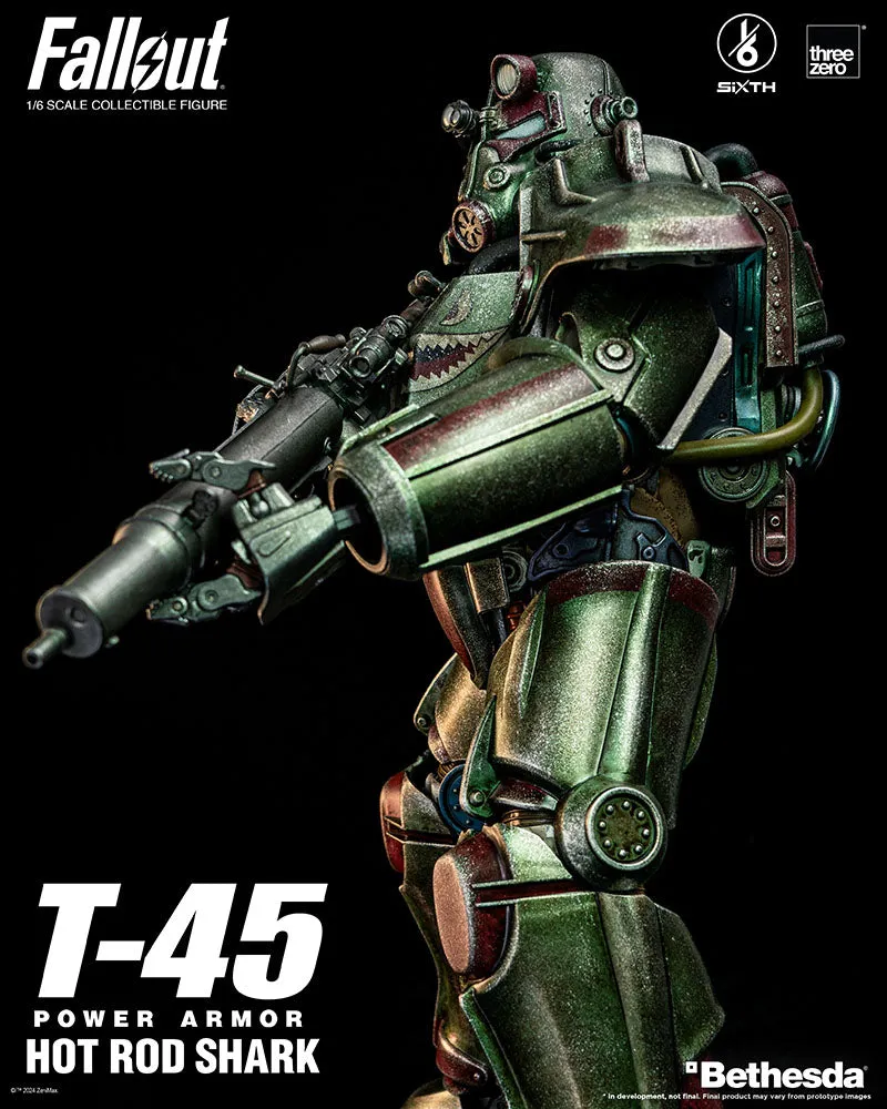 [Pre-order] Fallout - T-45 Hot Rod Shark Power Armor 1/6 Scale Action Figure ThreeZero