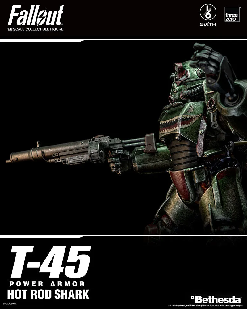 [Pre-order] Fallout - T-45 Hot Rod Shark Power Armor 1/6 Scale Action Figure ThreeZero