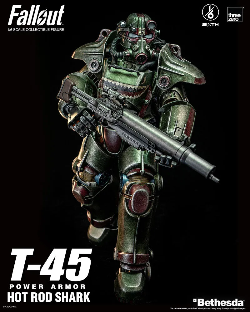 [Pre-order] Fallout - T-45 Hot Rod Shark Power Armor 1/6 Scale Action Figure ThreeZero