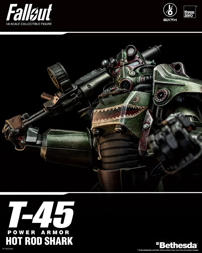 [Pre-order] Fallout - T-45 Hot Rod Shark Power Armor 1/6 Scale Action Figure ThreeZero