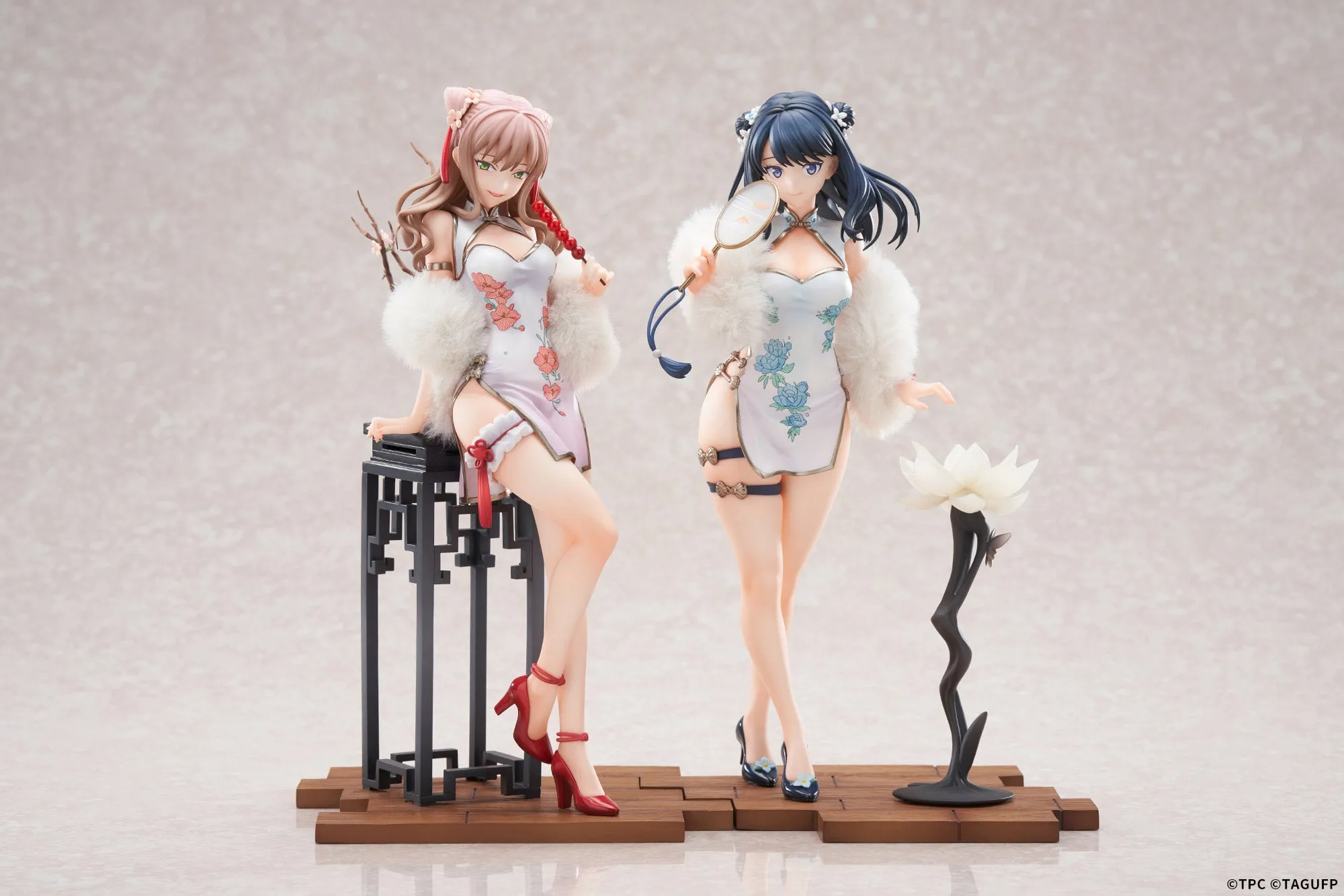 [Pre-order] GRIDMAN UNIVERSE -  Rikka Takarada & Yume Minami (China Dress Ver.) 1/7 Scale Figure APEX