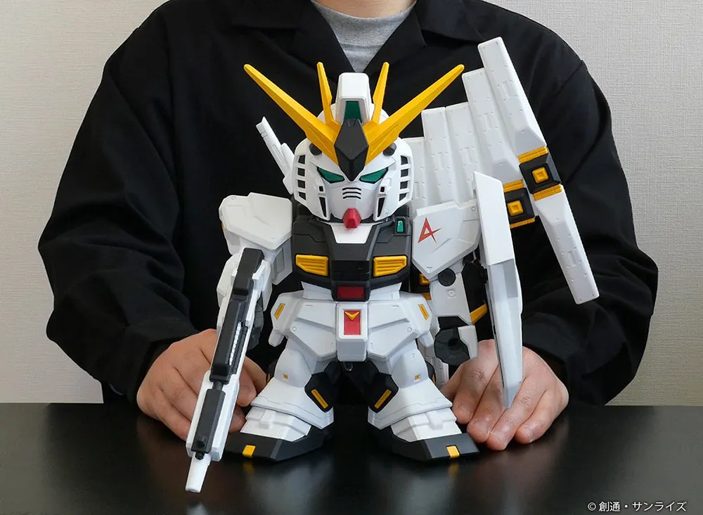 [Pre-order] Gundam - RX-93 SD Nu Gundam Jumbo Soft Vinyl Action Figure Plex