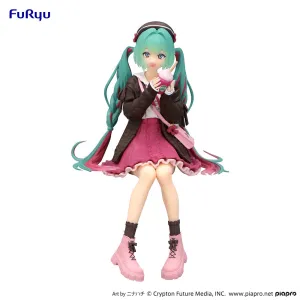 [Pre-order] Hatsune Miku - Hatsune Miku (Autumn Date Pink Color Ver.) Noodle Stopper Prize Figure FuRyu Corporation