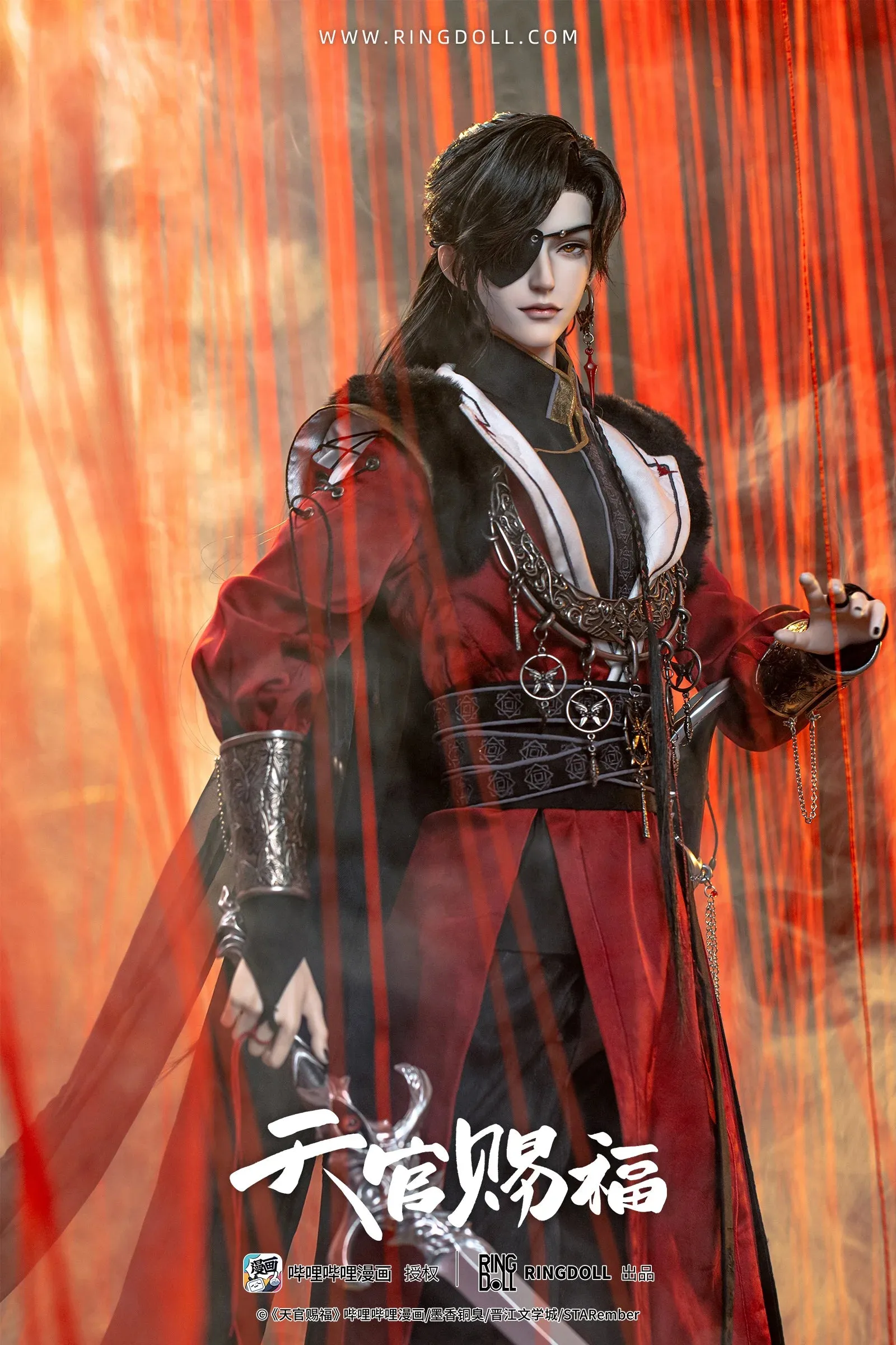 [Pre-order] Heaven Official's Blessing - Hua Cheng (Comic Ver.) Ball-joint Doll 1/3 Scale Action Figure Ringdoll