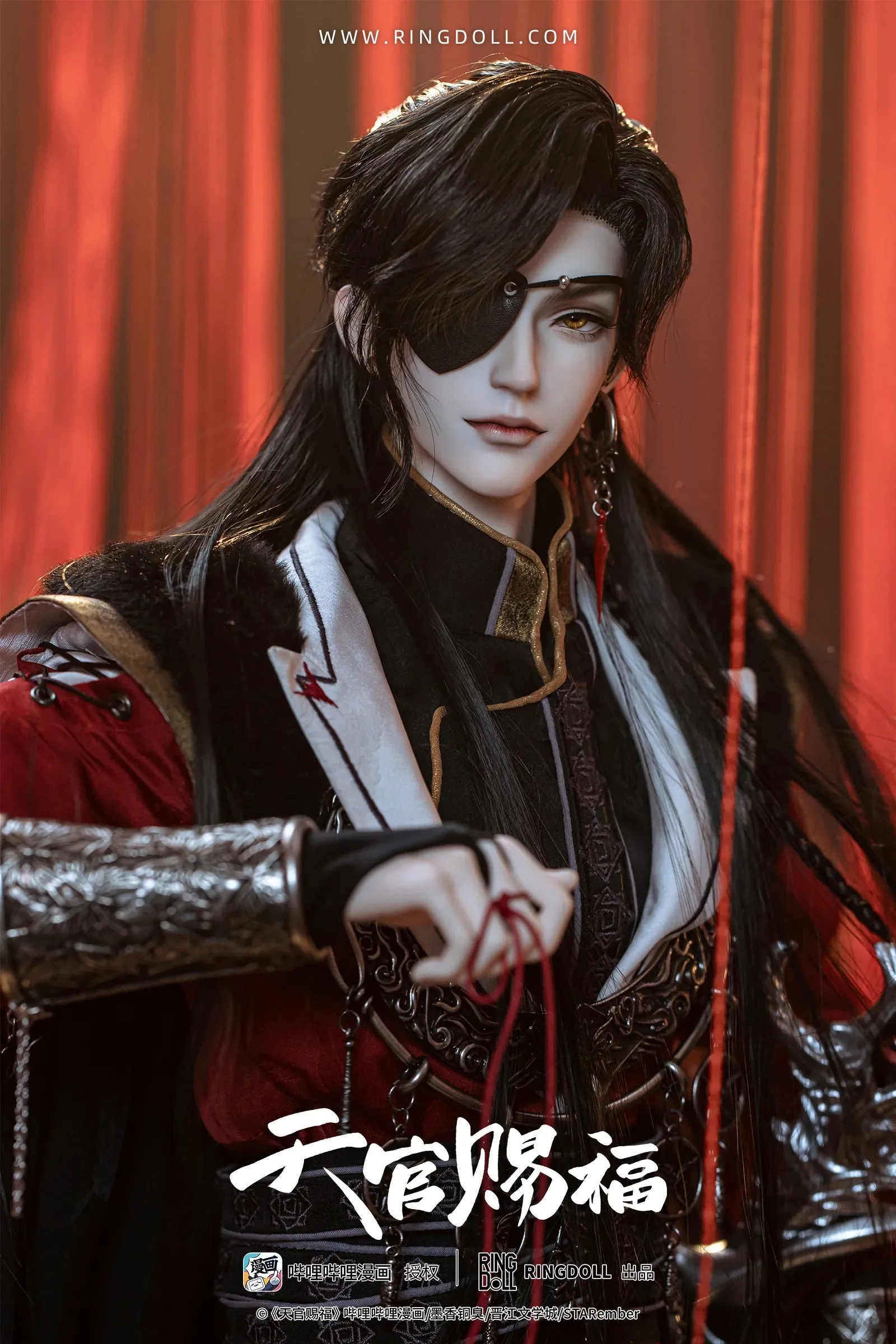 [Pre-order] Heaven Official's Blessing - Hua Cheng (Comic Ver.) Ball-joint Doll 1/3 Scale Action Figure Ringdoll