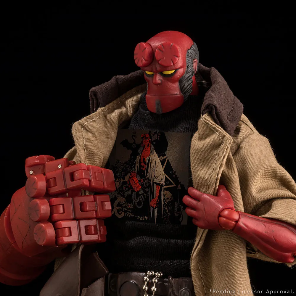 [Pre-order] Hellboy - Hellboy (30th Anniversary Edition) 1/12 Scale Action Figure 1000Toys