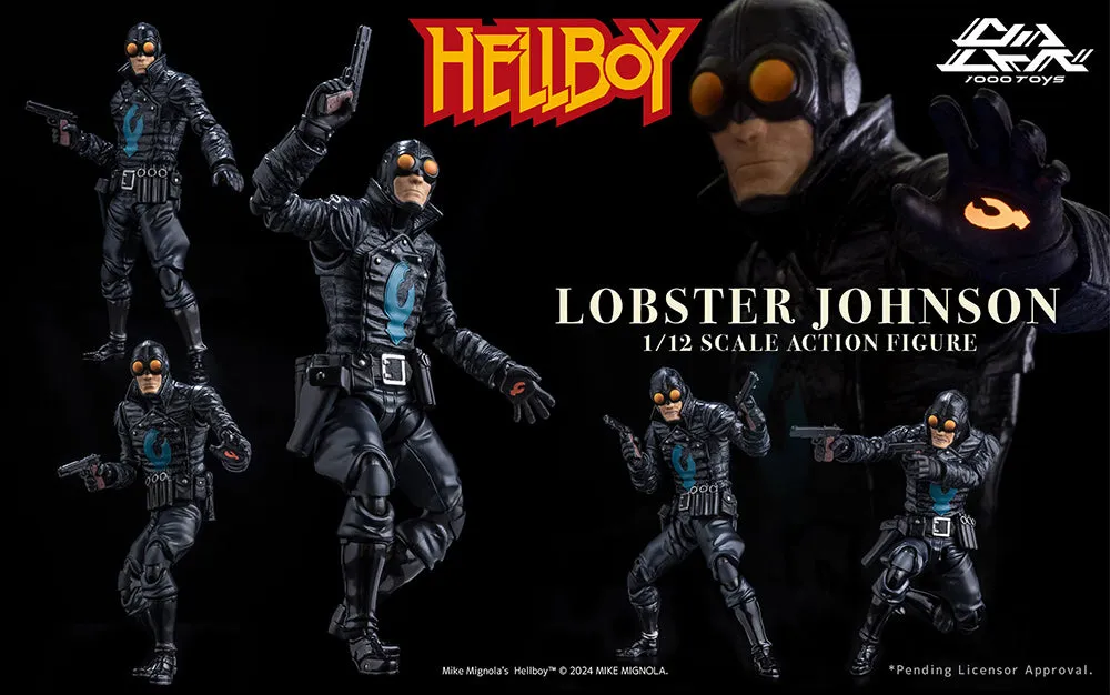 [Pre-order] Hellboy - Lobster Johnson 1/12 Scale Action Figure 1000Toys