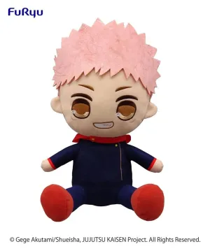 [Pre-order] Jujutsu Kaisen - KYURUMARU SUPER Big Plush Toy (Yuji Itadori) FuRyu Corporation